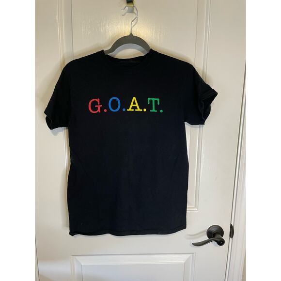 GOAT Youth small tshirt short sleeve cotton tee - Picture 1 of 2